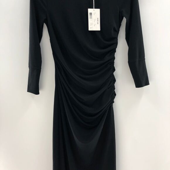 HELMUT LANG Twist Dress Black XS - Picture 5 of 10